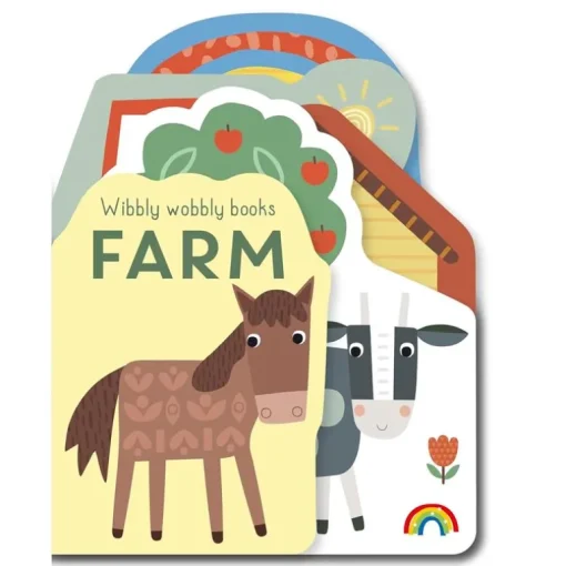 House Of Marbles - Wibbly Wobbly Farm Book