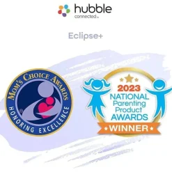 Hubble - Wi-Fi Baby White Noise, Eclipse + chupeta portátil