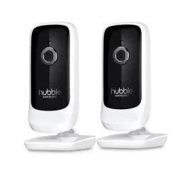 Hubble - Wi-Fi Nursery Pal Link Premium Twin 5 Monitor de bebê inteligente com câmeras duplas