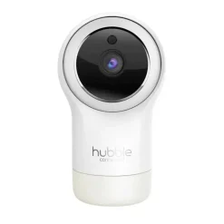 Hubble - Wi-Fi Nursery Pal Glow Deluxe Smart Hd Baby Monitor com luz noturna e alça de montagem flexível