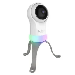 Hubble - Wi-Fi Nursery Pal Glow Deluxe Smart Hd Baby Monitor com luz noturna e alça de montagem flexível