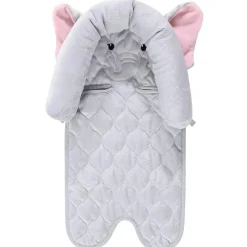 Hudson Baby - Encarte de assento de bebê elefante bonito e capas de alça
