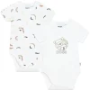 Hugo Boss Baby - 2 unidades de macacão para bebê, branco
