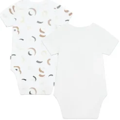 Hugo Boss Baby - 2 unidades de macacão para bebê, branco