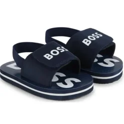 Hugo Boss Baby - Aqua Slides Menino, Azul Marinho