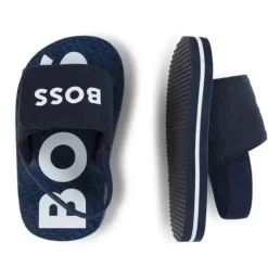Hugo Boss Baby - Aqua Slides Menino, Azul Marinho