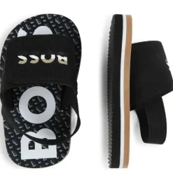 Hugo Boss Baby - Aqua Slides Menino, Preto E Bege