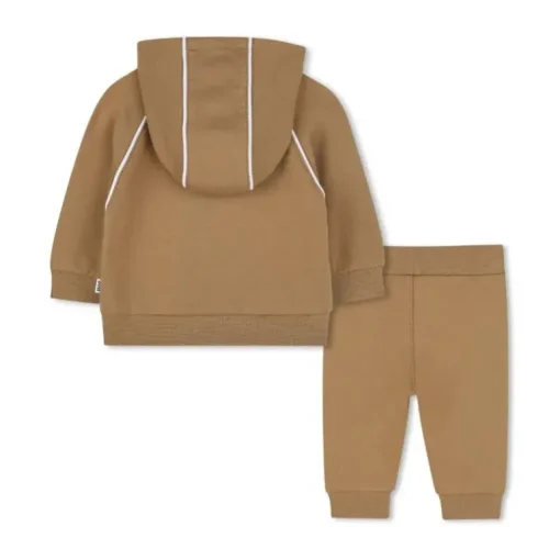 Hugo Boss Baby - Boy Cotton Track Suit, Beige