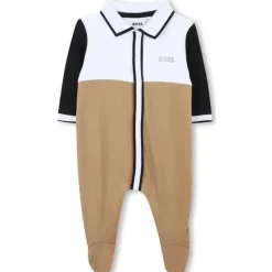 Hugo Boss Baby - Boy Polo Footie Beige