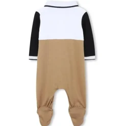 Hugo Boss Baby - Boy Polo Footie Beige
