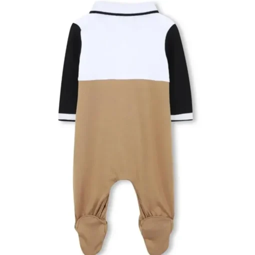 Hugo Boss Baby - Boy Polo Footie Beige
