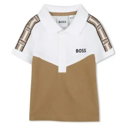 Hugo Boss Baby - Boy Short Sleeve Polo Beige