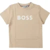 Hugo Boss Baby - Boy Short Sleeves Tee-Shirt Beige