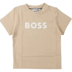 Hugo Boss Baby - Boy Short Sleeves Tee-Shirt Beige