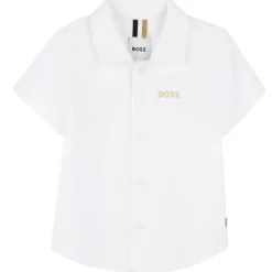 Hugo Boss Baby - Boy Short Sleeve Shirt, White