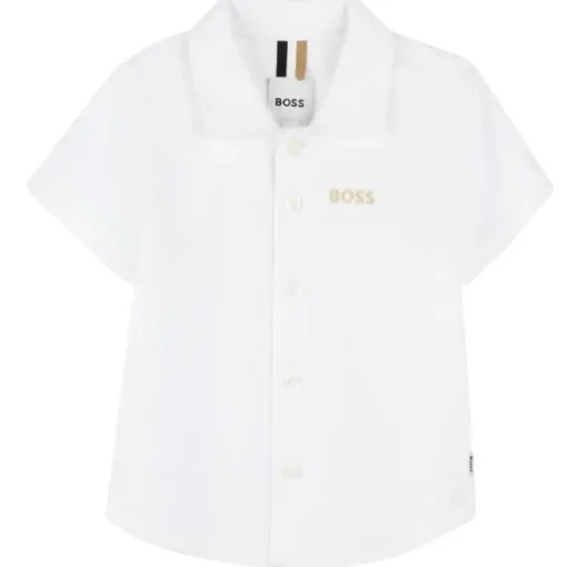 Hugo Boss Baby - Boy Short Sleeve Shirt, White