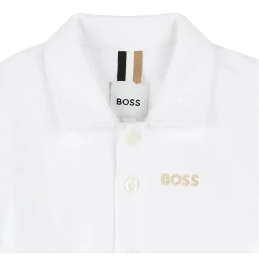 Hugo Boss Baby - Boy Short Sleeve Shirt, White