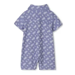 Hugo Boss Baby - Boy Short All In One & Bucket Hat, Blue
