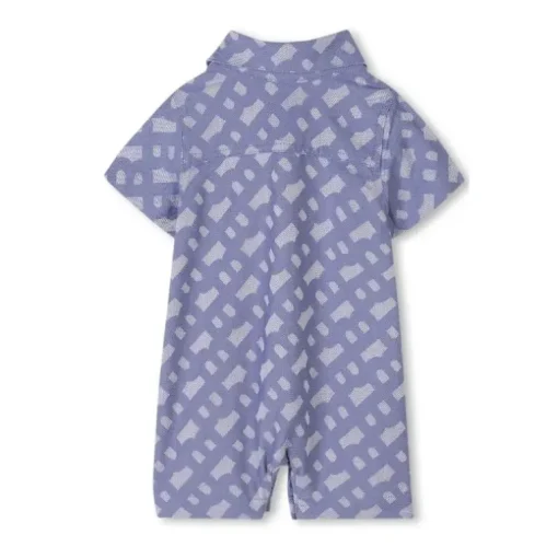 Hugo Boss Baby - Boy Short All In One & Bucket Hat, Blue
