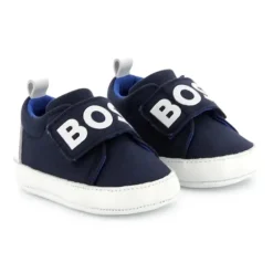 Hugo Boss Baby - Boy Slippers Navy With Boss Logo