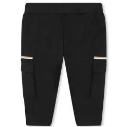 Hugo Boss Baby - Calça cargo com detalhe listrado