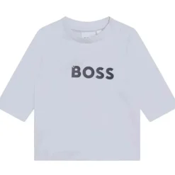 Hugo Boss Baby - Camiseta manga longa Little Boss, branca