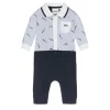 Hugo Boss Baby - Cerimônia Curta Tudo em Um, Azul Pálido