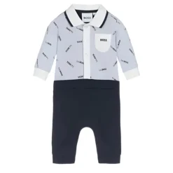 Hugo Boss Baby - Cerimônia Curta Tudo em Um, Azul Pálido