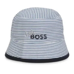 Hugo Boss Baby - Chapéu Bucket Reversível, Branco