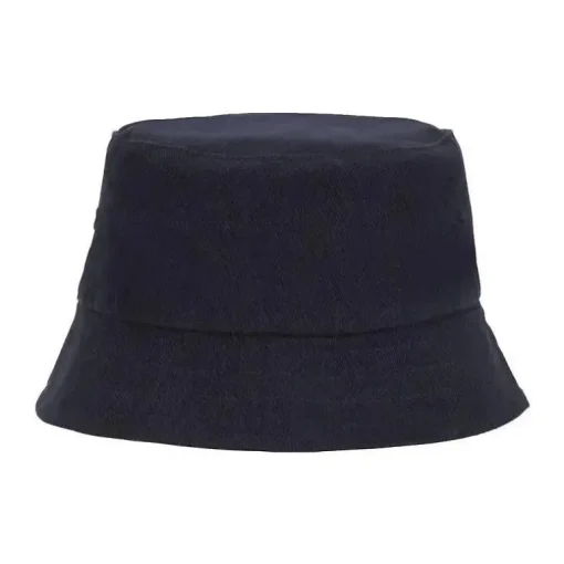 Hugo Boss Baby - Chapéu Bucket de algodão reversível, azul marinho