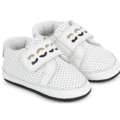 Hugo Boss Baby - Chinelos Tênis Menino, Branco, Bege E Preto