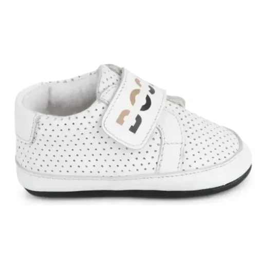 Hugo Boss Baby - Chinelos Tênis Menino, Branco, Bege E Preto