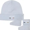 Hugo Boss Baby - Conjunto de gorro e futebol para menino, azul