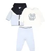 Hugo Boss Baby - Conjunto de presente Cotton Ensemble, azul marinho