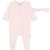 Hugo Boss Baby - Conjunto de Footie, Faixa de Cabeça e Cobertor, Rosa