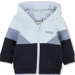 Hugo Boss Baby - Conjunto de presente Cotton Ensemble, azul marinho