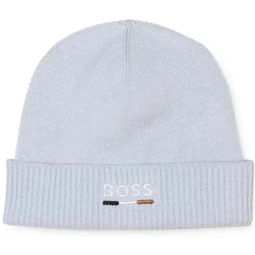 Hugo Boss Baby - Conjunto de gorro e futebol para menino, azul
