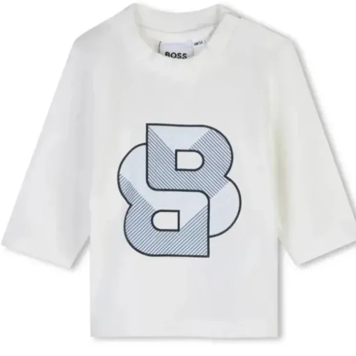 Hugo Boss Baby - Conjunto de presente Cotton Ensemble, azul marinho