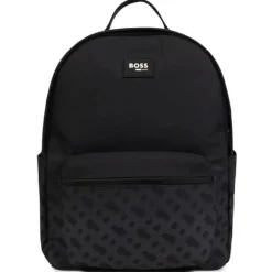 Hugo Boss Baby - Double B-Monogram Backpack Black