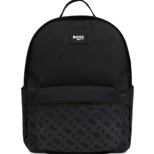 Hugo Boss Baby - Double B-Monogram Backpack Black