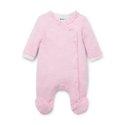 Hugo Boss Baby - Footie menina, rosa pálido