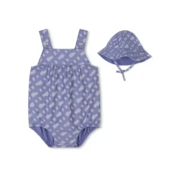 Hugo Boss Baby - Girl All In One & Hat, Blue