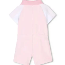 Hugo Boss Baby - Girl All In One Romper Pink Pale