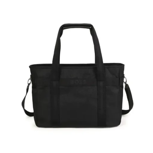 Hugo Boss Baby - Logo Applique Changing Bag Black