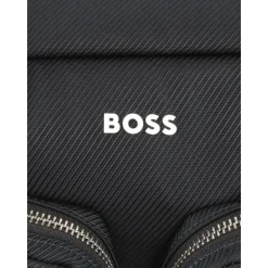 Hugo Boss Baby - Logo Applique Changing Diaper Bag Navy