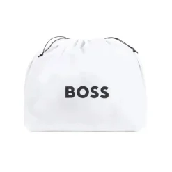 Hugo Boss Baby - Logo Applique Changing Bag Black