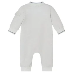 Hugo Boss Baby - Macacão de algodão cinza para meninos