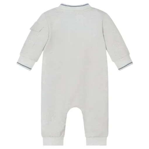 Hugo Boss Baby - Macacão de algodão cinza para meninos