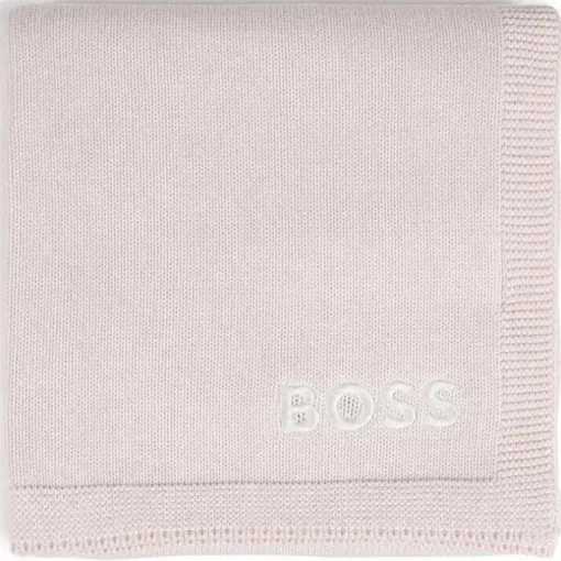 Hugo Boss Baby - Manta de Malha, Rosa