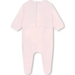 Hugo Boss Baby - Menina Manga Longa Footie, Rosa